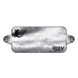 PARASOLAR auto Iggy pentru parbriz, urechi laterale, folie din aluminiu, dimensiune 200 x 70 cm &quot;IGAA-PARAS-200&quot;