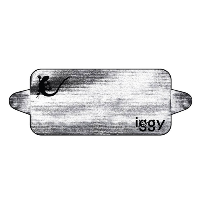 PARASOLAR auto Iggy pentru parbriz, urechi laterale, folie din aluminiu, dimensiune 200 x 70 cm &quot;IGAA-PARAS-200&quot;