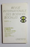 Revue internationale des sciences sociales (RISS) &ndash; Communication et diffusion des sciences sociales, UNESCO, Vol. XXVI, nr. 3, 1974