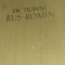 DICTIONAR RUS ROMAN FORMAT MARE 2 VOLUME 1960 T