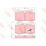 Set placute frana Trw GDB1269, parte montare : Punte fata