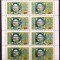Tanzania regina Elisabeta II supratipar argint Caribbean royal visit 85, Mnh