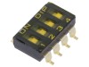 Comutator DIP-SWITCH 2 Pozitii SMD 24VDC
