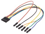 DIGILENT Cablu de conectare 1x6 soclu pini mamă-mamă pentru kituri de dezvoltare