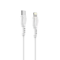 Cablu Borofone 1M Alb BX51 USB-C la Lightning