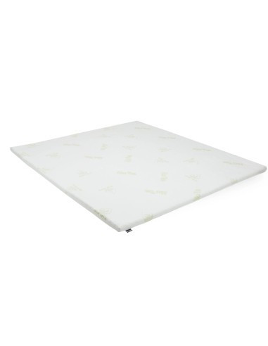 Topper saltea 160x200 spuma 5 cm, husa detasabila, tratata cu Aloe Vera, Minet