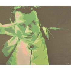 Board Film&nbsp;John Travolta Pulp Fiction, painted wood.