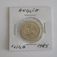 M3 C50 - Moneda foarte veche - Anglia - o lira sterlina - 1985