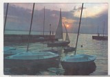 Bnk cp Mamaia - Apus de soare la Siut-Ghiol - necirculata, Printata, Constanta