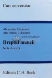 Dreptul muncii - Alexandru Athanasiu, Ana-Maria Vlasceanu - 2017