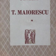 T MAIORESCU vol I + II
