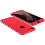 Husa iPhone 8 Plus Full Cover 360 GKK Plastic Rosu