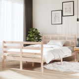vidaXL Cadru de pat mic dublu, 120x190 cm, lemn masiv 3101253