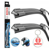 Set 2 stergatoare Aerotwin pentru Audi RS7 (4GA) Sport Back (05.13 - 04.18) si breloc Bosch