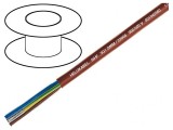 Cablu Siliconat 12G 0,75mm&sup2; Maro-Roșu