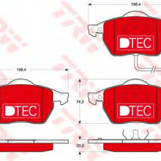 Set placute frana,frana disc VW NEW BEETLE Cabriolet (1Y7) (2002 - 2010) TRW GDB1403DTE