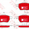 Set placute frana,frana disc SEAT TOLEDO II (1M2) (1998 - 2006) TRW GDB1403DTE