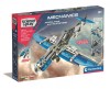 Kit Constructie Clementoni Planor si Elicopter, 10 Modele, 200 Piese, Joc Educativ Mecanica Zborului
