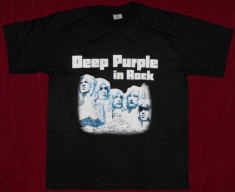 Tricou Deep Purple - In Rock marimea L ,calitate 180 grame foto