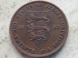 JERSEY-1/12 SHILLING 1923 (Varangian shield)