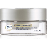 RoC Derm Correxion Dual Eye crema antirid pentru zona ochilor 2 in 1 2x10 ml