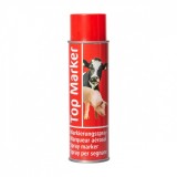 Spray roșu pentru marcarea bovinelor, vitelor, caprelor sau porcilor, TopMarker, 500&nbsp;ml