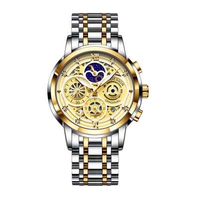 Ceas barbatesc Quartz Lige Otel Analog Data foto