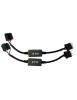 Set 2 anulatoare eroare becuri LED H4 12V, Xenon Bright