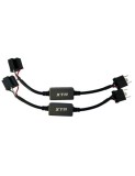 Set 2 anulatoare eroare becuri LED H4 12V, Xenon Bright