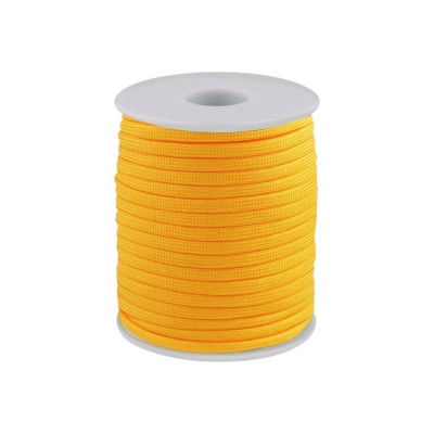 Cordelina paracord Crisalida, diametru 4 mm, 23 m, Galben foto