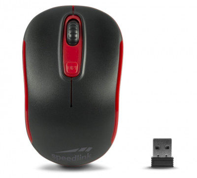 Mouse fara fir Speedlink CEPTICA 1600 dpi negru rosu - RESIGILAT foto