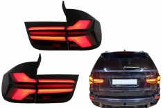 Stopuri LED BMW X5 E70 (2007-2013) Light Bar Upgrade la G05 LCI Design Performance AutoTuning