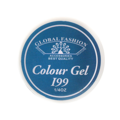 Gel color unghii, vopsea de arta, Royal Blue, Global Fashion, 5gr, I99 foto