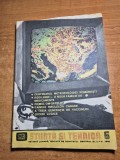 revista stiinta si tehnica iunie 1984 - inugurarea canalului dunare marea neagra,ceausescu la inaugurare