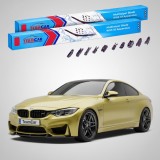 Cumpara ieftin Ștergătoare BMW M4 Coup&eacute; (F82) 2014- | Set Față Flat Premium &ndash; TeamCar&reg;