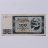 100 marci 1964 seria AF2157793 = 400 lei
