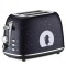 Prajitor de paine Editie Limitata TRISA Xmas Nights 7371.8812, 6 nivele de rumenire, Tava firimituri, Albastru Inchis ProDesign DailyAppliances