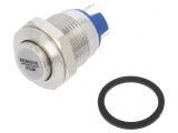 Comutator anti-vandalism IP65 2A/36VDC &Oslash;12mm