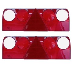 2 x Lumini Spate Sticla Camioane Remorca pentru Schmitz,Europoint II,Europoint 2,E4
