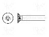 Surub M3, otel rezistent la acizi A4, 30mm, cap ingropat, KRAFTBERG, M3X30/D965-A4