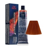 Wella Professionals, Koleston Perfect Me+, Vopsea permanentă de păr, 7/47 Medium Blonde Red Brown, 60 ml