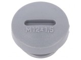Capac Protecție Poliamidă Gri 6mm - Set 10 Buc.