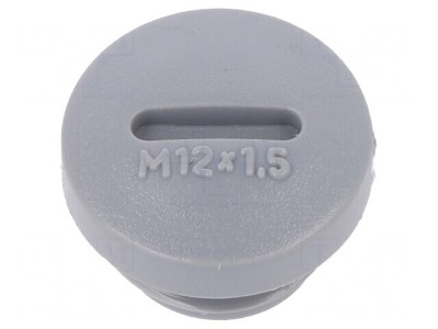 Capac Protecție Poliamidă Gri 6mm - Set 10 Buc. foto
