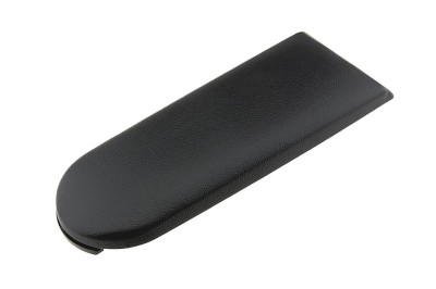 Capac cotiera cu buton Skoda Rapid, Roomster, Fabia 2 2012-, Negru, Material:Piele Eco, NTY EZC-SK-000 foto