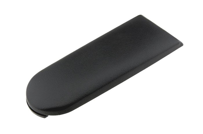 Capac cotiera cu buton Skoda Rapid, Roomster, Fabia 2 2012-, Negru, Material:Piele Eco, NTY EZC-SK-000