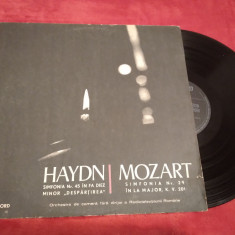 VINIL HAYDN/MOZART-ORCHESTRADE CAMERA FARA DIRIJOR ELECTRECORD ECE 0704 DISC EX