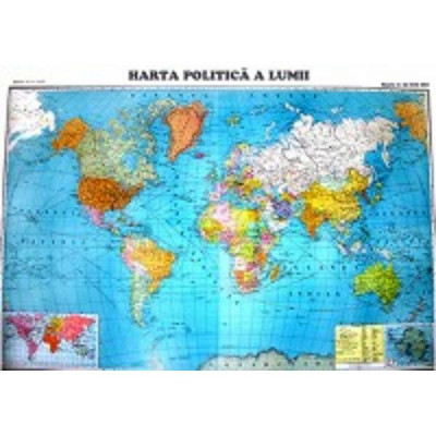 Harta politica a lumii - Harta Panzata foto