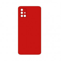 Set Folii Skin Acoperire 360 Compatibile cu Samsung Galaxy A51 (Set 2) - ApcGsm Wraps Cardinal Red foto