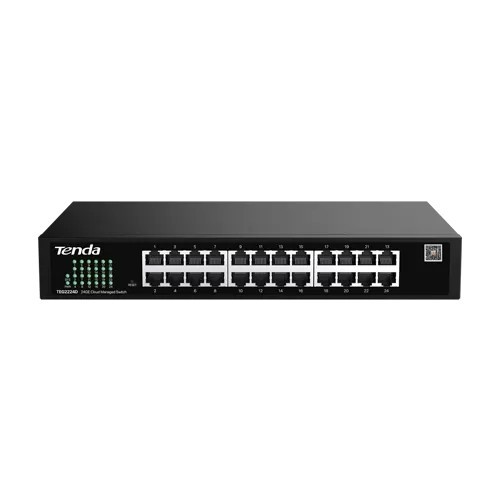 Switch 24 porturi RJ45 Gigabit, Management, 1U - TENDA TND-TEG2224D
