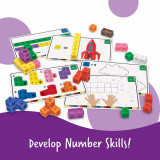 Set MathLink&reg; pentru incepatori PlayLearn Toys, Learning Resources